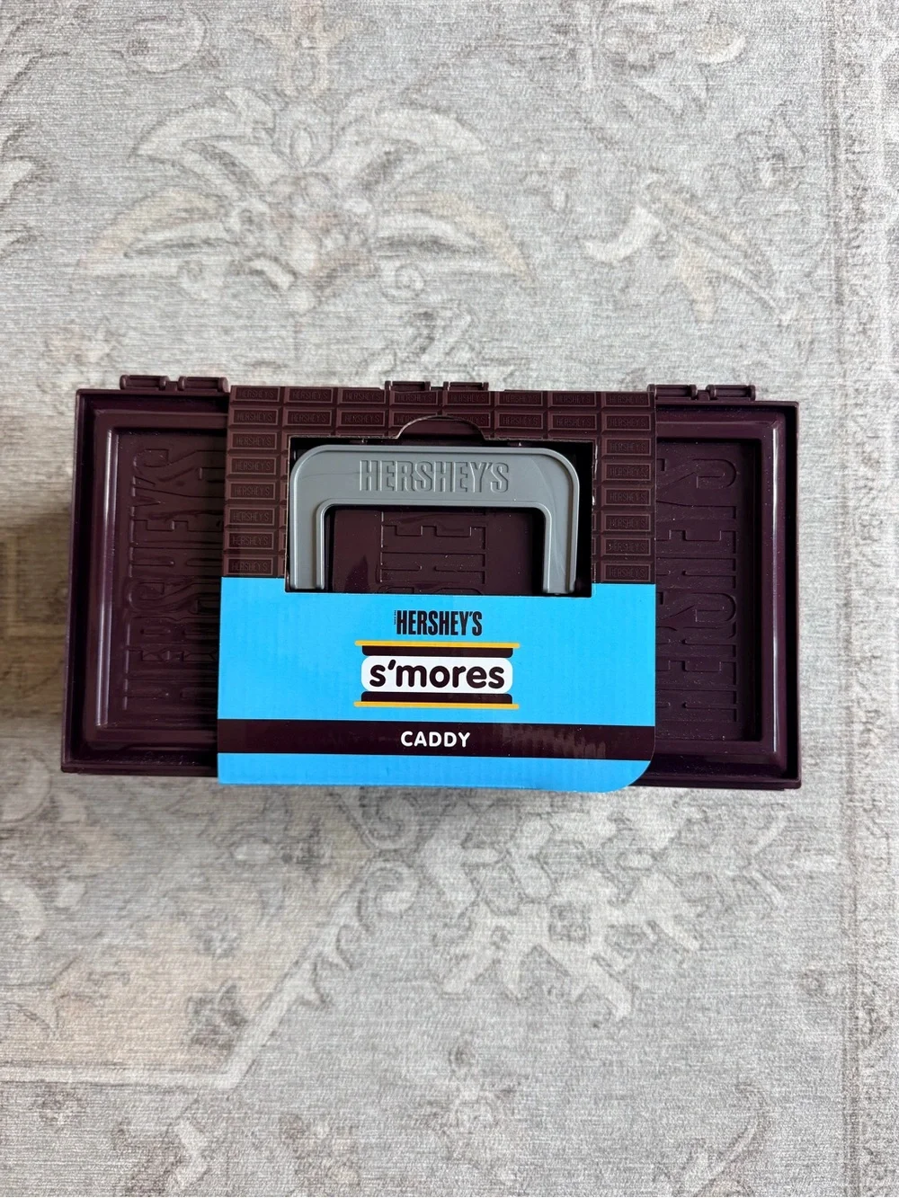 S'mores Caddy - Brown and Cream new! Ready for camping!